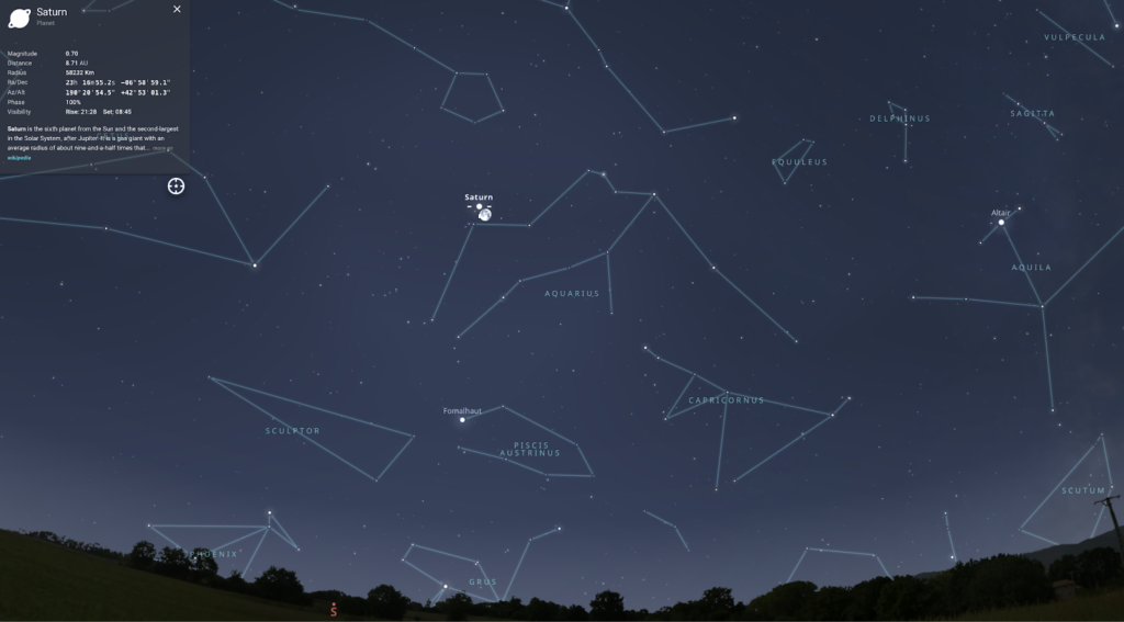 what to see in the sky august